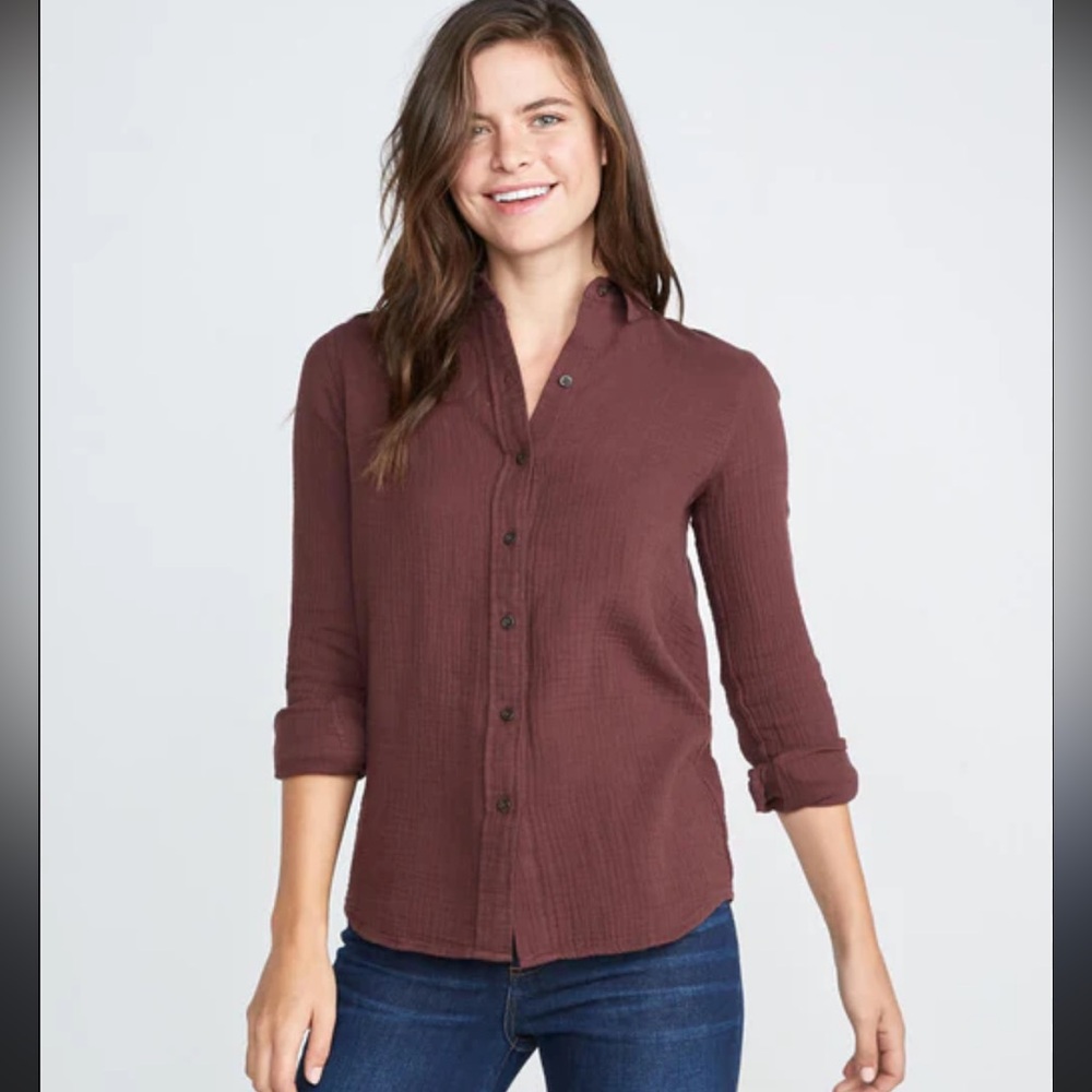 Marine Layer Delilah button down M